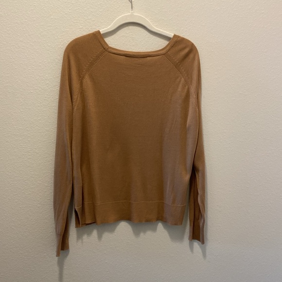Zara Camel Crew Neck Sweater - Picture 4 of 6